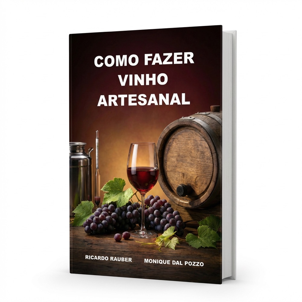 Capa do livro Como Fazer Vinho Artesanal