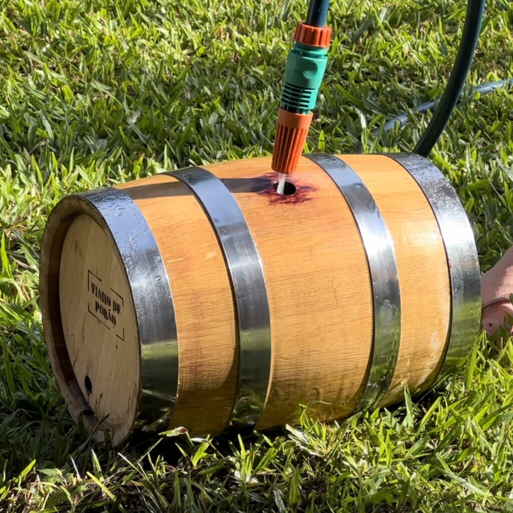 Processo de produção de vinho artesanal
